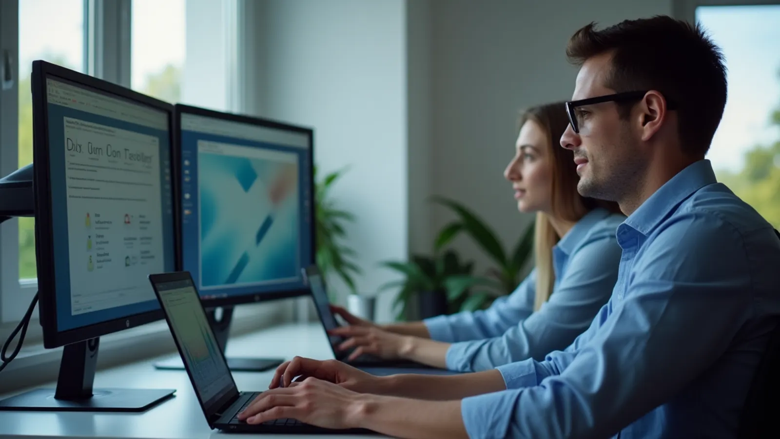 A senior engineer and business owner reviewing a technology implementation journey.